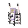 Almacenamiento de Baño Transfronterizo Portacepillos de Dientes Hogar Acero Inoxidable Negro Portacepillos de Dientes Estante de Almacenamiento de Cepillos de Dientes Personalizado