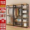 Arara de Roupas de Chão para Quarto Arara de Roupas Doméstica Cabideiro para Closet Arara para Pendurar Roupas Rack de Armazenamento Aberto Produto Novo