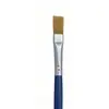 Fabricante Transfronterizo Mayorista Pinceles de Pintura al Óleo Herramientas de Pintura de Cabeza Plana Juego de 6 Piezas Mango de Plástico Cerdas de Nylon Juego de Pinceles para Pintura al Óleo