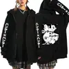 Suéter con capucha estampado de Cazador a Tiempo Completo de Anime HUNTER x HUNTER Venta Caliente Transfronteriza Cardigan Holgado Casual