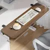 Placa de Extensión para Escritorio Artefacto de Expansión para Escritorio Soporte de Mano Ensanchado Hogar Plegable sin Taladro Mesa Soporte para Teclado