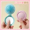 Mini Peine Pequeño para Niños Peine con Espejo Especial para Niñas Peine con Cojín de Aire Mini Portátil Plegable Peine de Peluquería para Dormitorio de Estudiantes