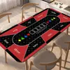 Tapete de Mesa Antiaderente Estilo Americano de Lama Diatomácea Tapete para Mesa de Jantar Sala de Estar Poker Baccarat Resistente ao Desgaste Fácil de Limpar Tapete Cortável