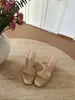 Pantuflas de cuña de cuerda de cáñamo tejida, plataforma impermeable de suela gruesa, color sólido