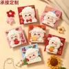 2027 Ano do Carneiro Novo Desenho Animado Envelope Vermelho Bolsa Festival da Primavera Festivo Carteira de Dinheiro da Sorte Infantil Li Shi Feng Atacado Pelúcia de Desenho Animado