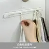 Gancho para riel deslizante perchero pared sin perforar estante de gancho largo tira adhesiva baño dormitorio estudiante gancho adhesivo