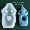 Molde de Silicona para Velas de Aromaterapia DIY Botella Geométrica Coreana Adornos de Decoración para el Hogar Molde de Silicona