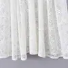 Ins Estilo Europeo y Americano Transfronterizo 2026 Nueva Moda Elegante Ropa de Mujer al por Mayor Commuter Resistente Ganchillo Calado Vestido