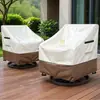 Funda impermeable, a prueba de polvo y a prueba de sol para exteriores de tela Oxford engrosada 210D, funda protectora universal para muebles y electrodomésticos, adecuada para sillas individuales