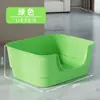 Bandeja para Gatos Extra Grande Extra Grande Abierta Semicerrada Inodoro Anti-Salpicaduras Gatito Caja de Arena para Gatos Suministros para Gatos