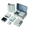 Caja de Almacenamiento de Joyería Azul al por Mayor Caja con Tapa Cielo y Tierra Caja con Cajón para Anillos y Pendientes Caja de Regalo para Collares Caja de Empaque para Joyería
