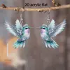 Novos Brincos de Acrílico com Design de Desenho Animado Engraçado para Ovos de Galinha Transfronteiriços Brincos Pendentes Versáteis de Nicho
