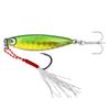 Weihe Sports Explosiva Plancha de Hierro para Pesca Lanzamiento desde la Orilla Señuelo de Larga Distancia Anzuelo Doble Cebo Falso Lubina Agua Dulce Pesca Marítima Anzuelo de Plancha de Hierro
