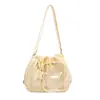Mochila com Cordão, Bolsa Ita com Padrão de Estrelas, Bolsa de Ombro Multiuso, Bolsa Tote de Grande Capacidade, Versátil para o Dia a Dia, Bolsa Transversal de Ombro