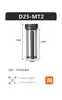 Soporte Auxiliar para Herramientas con Mango Redondo para Chaflanado Universal Torno de Diámetro Variable CNC Manga Guía Agujero Central Cuchilla en Forma de Melocotón CNC