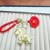 Ano Novo do Cavalo Ouro Imitação Desenho Animado Pônei Trazedor de Sorte Moeda de Ouro Pingente Chaveiro Pingente de Celular Pingente de Bolsa Decoração