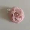 Horquilla de Flor de Camelia Dulce de Primavera para Mujer Perla Nuevo Estilo Elegante Estilo Mori Flequillo Horquilla para el Cabello Accesorios para el Cabello de Mujer