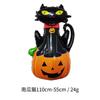 Balão de Halloween Balão de Filme de Alumínio Decoração de Cena Morcego Abóbora Fantasma Asas Gato Abóbora Aranha Halloween