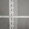Renda Bordada de Seda Leite Renda de Malha Renda Lolita Punho Saia Renda Malha Renda de Seda Leite