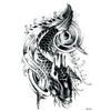 Adesivos de tatuagem de braço de flor Yuanhua adesivos de tatuagem fabricantes de spot atacado impermeável meio braço tatuagem cross-border fornecimento transfronteiriço