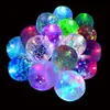 Balão luminoso LED flash com luz luz noturna para empurrar pequenos presentes crianças desenhos animados mercado noturno barraca balão atacado