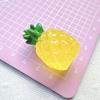 Accesorios de Resina de Frutas Tridimensionales Luminosos Pegamento Crema DIY Accesorios para el Cabello Funda para Teléfono Móvil Cuerda para la Cabeza Vaso de Agua Llavero Colgante