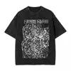 Camisetas Lavadas Crystal Castles Hip Hop Camisetas Vintage Ove