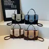 2026 Verano Nuevo Estilo Bolso Mensajero Retro Color Contrastante Bolso de Hombro para Mujer Cruzado Bolso de Mano para Estudiante Bolso de Hombro Cambridge