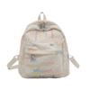 Mochila Casual Estilo Coreano Ins Estudante Universitário Mochila Leve Pequena Bolsa Feminina All-match Commuter Ombro Cross-body Bolsa Cross-border