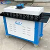 Máquina de crimpagem multiuso de sete funções, 9 rodas, 2.0, de folha de flandres, máquina de crimpagem de duto de ar, 220V380V