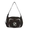 Bolsa tote de couro macio estilo coreano para mulheres, nova coleção 2026, design retrô, grande capacidade, bolsa de ombro casual, adequada para o trabalho, bolsa de mão simples