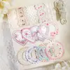 Pegatinas de Día Hermoso Serie Borde de Encaje Borde de Encaje Diario Material para Manualidades Pegatinas Decorativas 20 Hojas en 6 Diseños