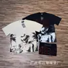 Comércio Exterior Atacado Moda Americana Emoção Mista Polvo Alienígena Strass Anjo Manga Curta Casal Estampa Total Camiseta