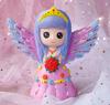 Gran muñeca de vinilo resistente a caídas alcancía blanco crudo Muñeca para colorear DIY infantil Puesto de muñecas Juguete de Actividad