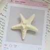 Férias na Ilha Fofa Simulação Estrela do Mar Cor Grampo de Cabelo Nicho Temperamento Menina Doce Franja Lateral Grampo de Cabelo Acessórios de Cabelo