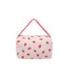 Bolsa de Cosméticos de Pana Transfronteriza Nueva de Nicho Versátil para Mujer Bolsa de Lavado Dopamina de Fresita Linda para el Cabello