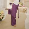 Pantalones de Danza para Mujer Modernos de Verano Estilo Nuevo Práctica Corporales Sueltos Rectos Danza Clásica China Rendimiento Pantalones de Pierna Ancha