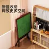 Mesa Especial para Jugar Cartas, Mesa Plegable Cuadrada para Uso Doméstico para Ajedrez y Mahjong, Antideslizante, Reductora de Ruido, Mesa Multifuncional de Entretenimiento
