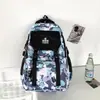 Nueva Mochila Escolar Moda Masculina Versión Coreana Estudiantes de Primaria Estudiantes de Secundaria Estudiantes de Preparatoria Gran Capacidad Mochila para Niños Mochila