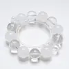 Pulseira de Cristal Branco Celestial Moonlight Ice Natural de Alta Qualidade para Mulheres, Pulseira Versátil de Quartzo Fantasma Branco Atacado