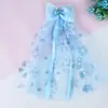 Pañuelo Versátil de Hielo y Nieve, Accesorios para el Cabello para Niños, Pinza para el Cabello de Mariposa de Princesa, Cinta para Niña, Flor para el Cabello de Elsa para Niñas