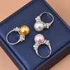 Maillard viento nuevo diseño de anillo de perla de circonio anillo europeo y americano anillo explosión transfronterizo mujeres