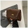 Bolso de Moda de Nicho para Mujer de Gran Capacidad, Bolso de Hombro con Cadena Texturizada, Bolso Tote Cruzado, Nuevo para Primavera 2026