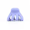 Clip Nuevo para Flequillo Ins Venta Caliente Europea y Americana Mate Escarchado Negro Mate Hueco Pequeño Anticaída Pinza Agarradera Pinza Superior Tocado