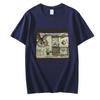 Camiseta de Manga Corta Radiohead Rosa de Moda de Verano para Hombre y Mujer Talla Europea Transfronteriza