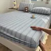 Juego de Tres Piezas de Sábana de Algodón Waffle de Dibujos Animados Modelo Nuevo 2026 Protector de Cubierta Completa para Colchón Simmons de Algodón Puro