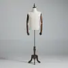 Maniquí de Torso de Hombre para Exhibición de Ropa Tienda de Ropa Traje Vestido de Noche Soporte de Exhibición Ventana Maniquí de Cuerpo Completo Soporte