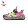 Zapatillas deportivas Babu Dou para niño en gris carbón negro, modelo nuevo para niños mayores, zapatillas de running de malla transpirables y ligeras para niños pequeños