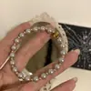 Joia Pérola Temperamento Casual e Mais Fácil de Combinar Pulseira de Contas Outono e Inverno 2025 Nova Pulseira Empilhável