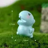 Nuevo Mini Tyrannosaurus Rex Micro Paisaje Jardinería DIY Adorno de Resina Huevo de Dragón Nido de Dragón Manualidad de Resina de Dinosaurio Pequeño